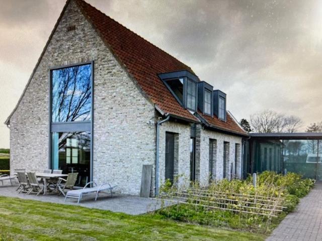 Schravenhoek Met Indoorzwembad En Sauna Veurne Εξωτερικό φωτογραφία