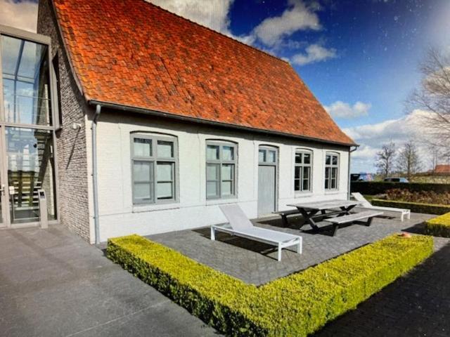 Schravenhoek Met Indoorzwembad En Sauna Veurne Εξωτερικό φωτογραφία